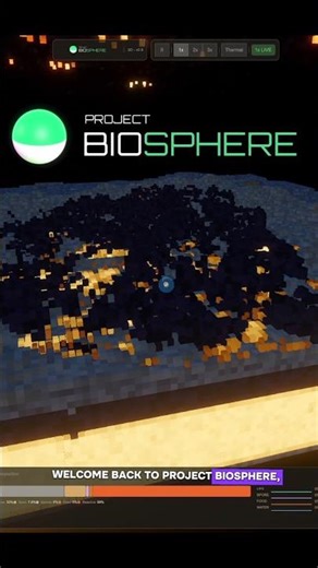 Project Biosphere - A 3D falling sand game - Fire & Combustion 🔥