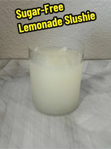 Sugar-Free Lemonade Slushie 🍋 this slushie has NO SUGAR besides the lemon juice! And you’d never know 😉 • 3 oz lemon juice • 3 oz liquid allulose • 16 oz water Pour everything into your Ninja SLUSHi, and hit SLUSH. If it’s dispensing slowly, change it to RINSE for 1 minute, and dispense again. Check my stories and Ingredients highlight (or send me a DM) for an Amazon Prime link for the liquid allulose I use! ❄️ #ninjaslushi #ninjaslushirecipes #ninjaslushirecipe #frozendrinks #frozendrink #slu