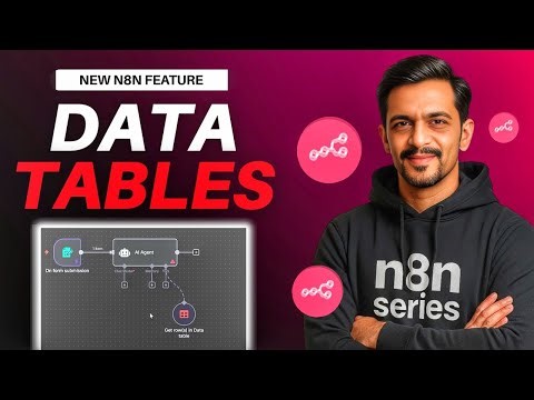 How to Use the New Data Table Feature in n8n