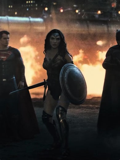 DC TRINITY 🔥🦸🏻‍♂️🦇⚔️ #galgadot #fyp #wonderwoman #superman #batman | Batman Vs Superman