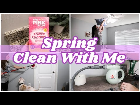 SPRING CLEAN WITH ME 2023 | BEDROOM DEEP CLEANING MOTIVATION