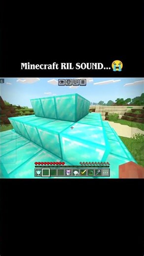 Wait For It… Realistic Sound 😨🔥 #minecraft