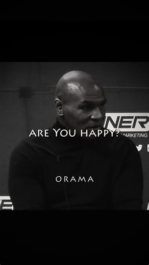 ORAMA on Instagram: "“I will never be happy, I believe I will die alone,I don’t want it that way “ - Mike Tyson #miketyson #boxing"