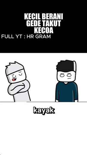 Small is brave, big is afraid of cockroaches #hrgramstudio