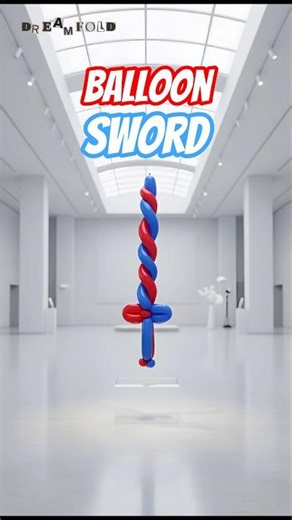 Balloon sword making #diy #craft