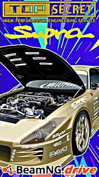 You Won't Believe the REALISM of This Toyota Supra BeamNG Mod!