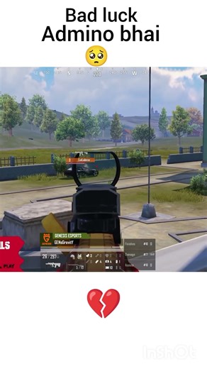 Bad luck Admin bhai 💔🥺#bgmi #gaming #trending #pubg