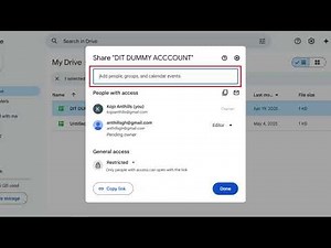 Step-by-Step Guide: How to Share Files in Google Drive