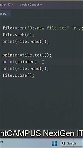 The Python File Concept Most Students Ignore #prudentcampus
