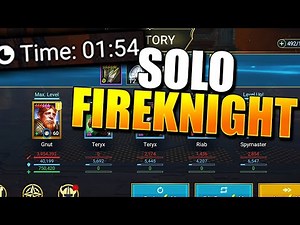 THE BEST Gnut Build SOLOS Fireknight 20! | Raid: Shadow Legends