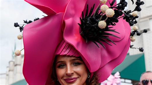 Bigger is always better for Kentucky Derby hats: See elaborate fascinators, headpieces