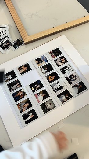 Creative Polaroid Collage Ideas for Home Decor