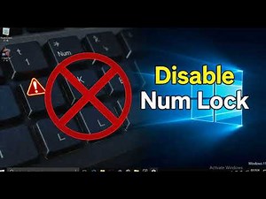 How to permanently disable Num Lock key behavior in Windows 11