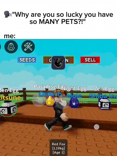 Luck ❌ Script ✅✅ (SCRIPT IN BIO) #growagarden #roblox