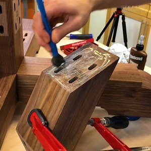Building a Stunning WALNUT Trestle Dining Table | KeithJohnson_CustomWoodworking