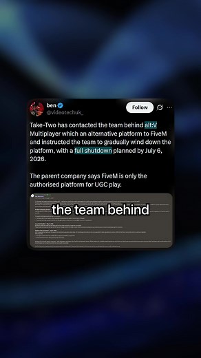 Take-Two Takes Down Another GTA Mod