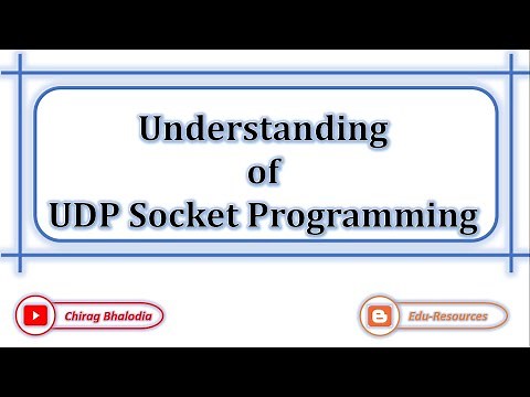 UDP Socket Programming | Understanding of UDP Socket programming | Socket Programming