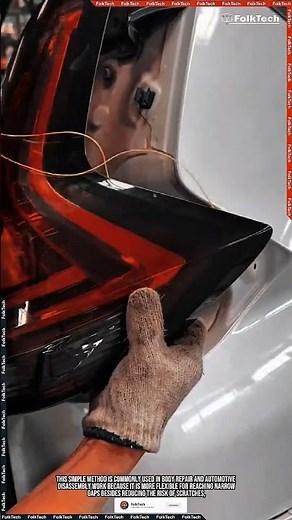 This simple rope technique removes car tail lights without damaging the body