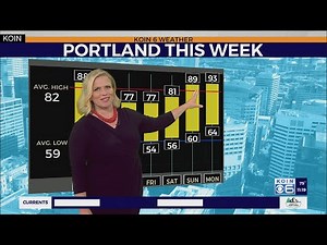 Weather forecast: Hot hot hot. Gradual cool down this week.