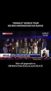BINI Signals World Tour: Concert at Mall of Asia Arena June 20–21
