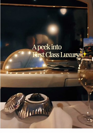 Travel vlog: A taste of Emirates First Class luxury✨ @Emirates #travel #firstclass #luxurylifestyle