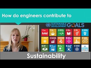 How do engineers contribute to sustainability
