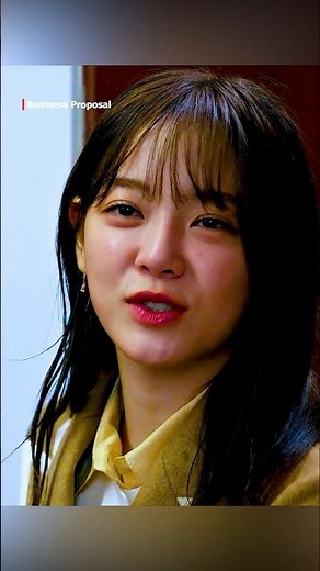 🥺Mujhe miss kar rahi thi 🥀 #kdrama #businessproposal #shorts #kdramaedit