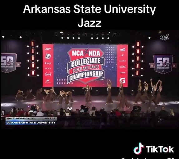 Arkansas State University - Jazz - Division IA #arkansasstateuniversity #nda #jazz #dance #nationals