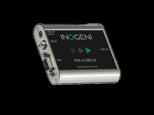 Video converter | VGA2USB3 VGA/CVBS/Audio to USB 3.0 | INOGENI