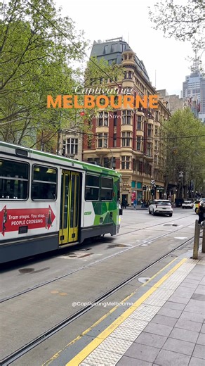City Trams on Collins Street Melbourne #melbourne #captivatingmelbourne #CollinsStreet #visitmelbourne #anniele #australia | Beautiful Melbourne