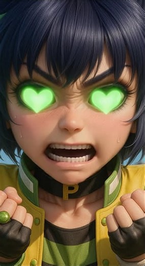 Buttercup anger 💚🌟💢 #anime #powerpuffgirlsz #kaorumatsubara