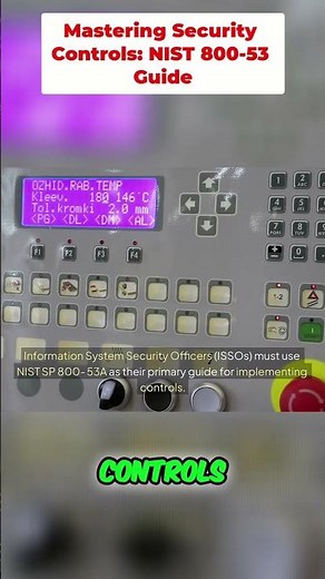 Mastering Security Controls: NIST 800-53 Guide