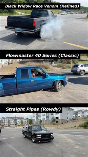Chevy 454 Big Block V8: Refined vs Classic vs Rowdy Exhaust Sound!