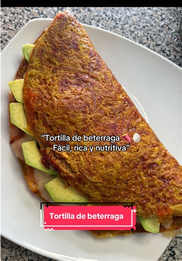 Tortilla de Beterraga: Sencilla y Nutritiva