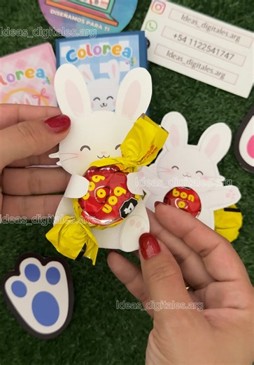 Imprimibles Creativos para Pascua: Chocolates y Colores