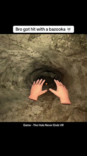 The Hole Never Ends VR: Bazooka Hit in Game