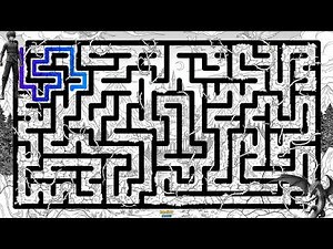 Maze Game Challenge | Solving Fantasy Maze Puzzle Animated Solution Labyrinth