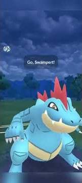 Vs Swampert, Shiny Venusaur & Granbull #pokemongo