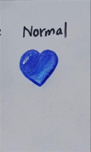 How to draw 3d heart drop#craft #tutorial #heart #shorts