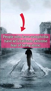 What is Autophobia (fear of being alone)? Phobias & Its Type | Mental Health Awareness | Anxiety