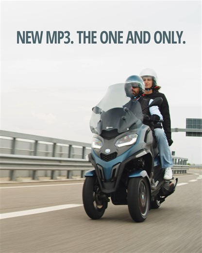 Performance, Technologie und Sicherheit auf dem höchsten Level. Der einzig Wahre. Der neue Piaggio MP3. Das Original: 👉 bit.ly/3d4c1nu #Piaggio #MP3 | Piaggio