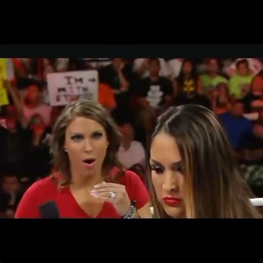 Nikki bella slaps Brie bella❤️❤️😟😟