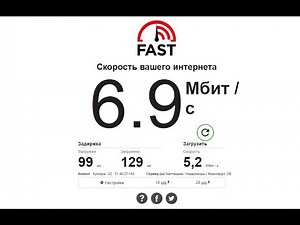 Internet tezligini tekshirish