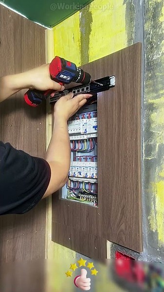 Making of Wall Recessed Electric Box Door 🧱✅🔌