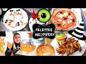 6 RECETTES POUR HALLOWEEN 🎃