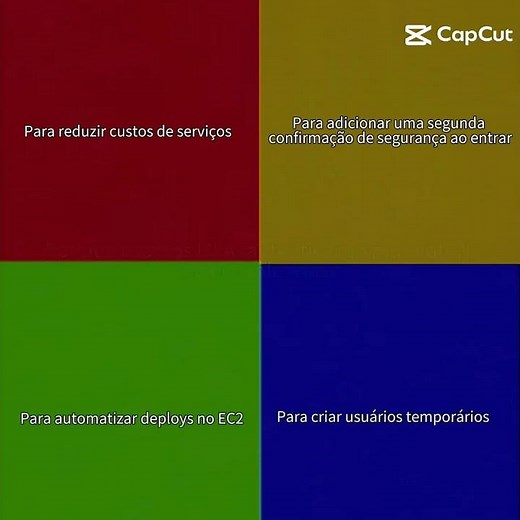 Teste Seu Conhecimento em AWS IAM em 6s #AWS #IAM #quiz #cloudcomputing