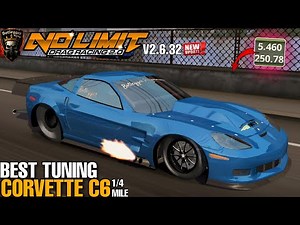 Latest Tune Corvette C6 5.4 second in 1/4 mile no limit drag racing 2 V2.6.32