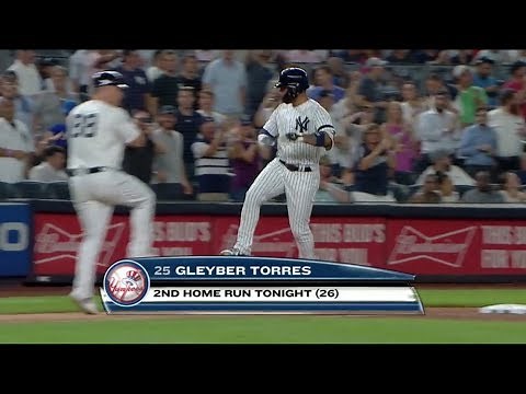 Gleyber Torres 13 Home Runs vs. Orioles With Gary Thorne Calls
