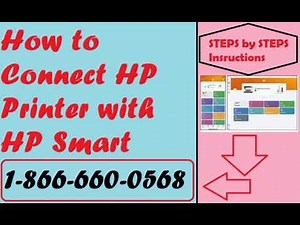 How to Connect HP Printer with HP Smart App | www.123.hp.com/setup Print Scan and Fax Videos