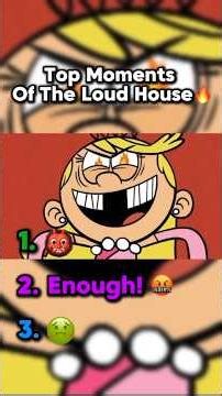 Top Moments Of The Loud House🔥 #cartoon #funny #reels #theloudhouse